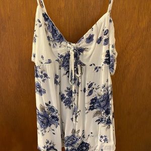 AE floral tank